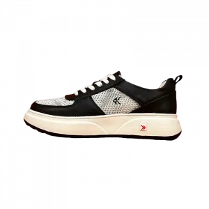 ZAMST Низкие скейтерские кроссовки мужские бело-черные, цвет White Black