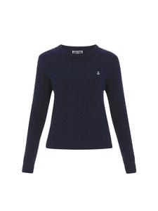 DreiMaster Женский свитер темно-синего цвета