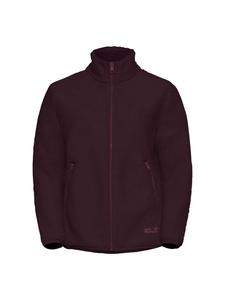Флисовая куртка цвета Бордо Jack Wolfskin