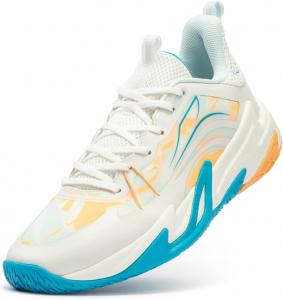 Баскетбольные кроссовки 361 Sharp Blade для мужчин, высокие, дышащие, для улицы, с амортизацией, противоскользящие, для тренировок, для подростков и взрослых, мужские кроссовки для баскетбола 361°, синий