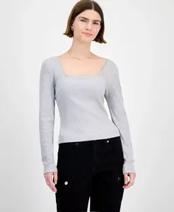 Топ с цветочным принтом и кружевной отделкой для юниоров Hippie Rose, серый