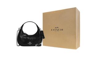 COACH Кожаная мини-сумка через плечо