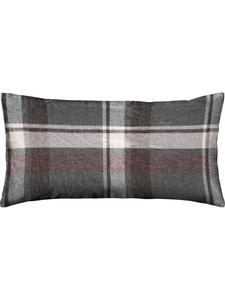 Erwin Müller Наволочка из высококачественной фланели зеленого цвета, сотканная из ярких цветов