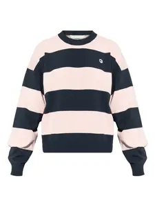 Полосатый свитер Coperni, розовый