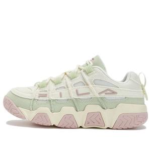 Кроссовки barricade basketball shoes 'white green pink' Fila, белый