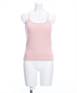 Ребристая майка с чашечками