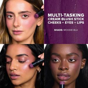NUDIES MATTE Румяна для всего лица NUDESTIX, Moodie Blu (cool deep eggplant)