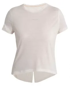 Icebreaker Женская футболка 125 ZoneKnit Merino с короткими рукавами, цвет Chalk