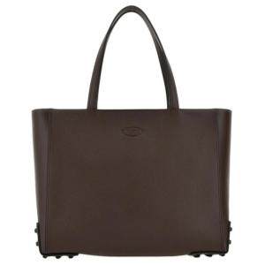 TOD'S Средняя мужская сумка через плечо из коровьей кожи brown