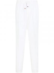 Брюки Brunello Cucinelli MH255E1710-C1900 NEVE, белый