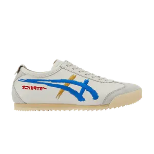 Кроссовки Onitsuka Tiger Wmns Mexico 66 Deluxe Katakana - White Directoire Blue, белый