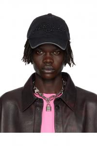 Кепка с логотипом Acne Studios, черный