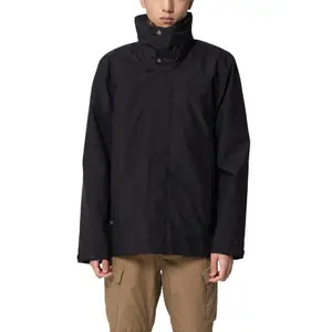 DECATHLON Ветровка мужская, Black/Gray