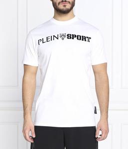 Футболка мужская Plein Sport с логотипом бренда, белый