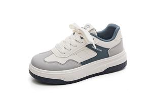 Женские нескользящие, износостойкие, дышащие, увеличивающие рост низкие кроссовки для скейтбординга PAUL FRANK, Blue