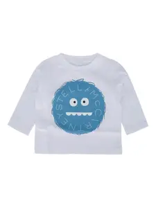 Футболка с графическим принтом Stella Mccartney Kids, белый