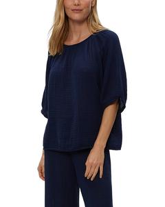 Топ Michael Stars Jane Puff Sleeve Top, цвет Nocturnal