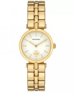 Женские часы Kira с золотистым браслетом из нержавеющей стали, 30 мм Tory Burch