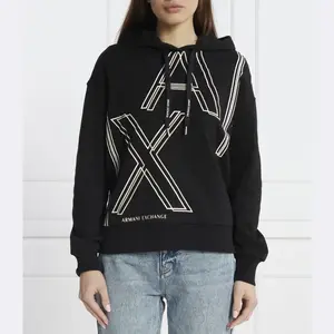 Толстовка обычного кроя Armani Exchange, черный