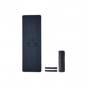 Коврик для йоги 7mm Unisex 183cm*61cm 361°, темно-серый/серый