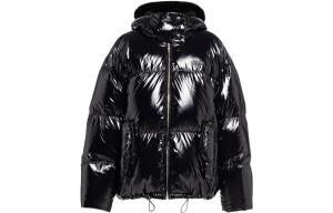 Пуховик женский Prada на молнии, черный