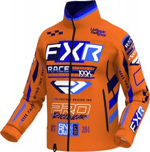 Куртка мужская FXR Cold Cross RR, Orange/Blue