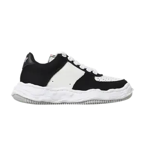 Кроссовки Maison Mihara Yasuhiro Wayne OG Sole Canvas Low, черный/белый