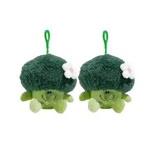 LOGISTAR Причудливый милый West Blue цветочный плюшевый кулон высотой 10см