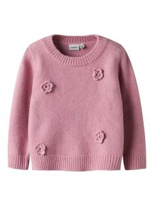 Name it Вязаный свитер цвета «Сиреневый принт»