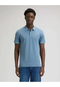 Рубашка поло, окрашенная в процессе производства Lee, Blau