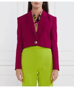 Элегантный жакет Regular fit Pinko, розовый