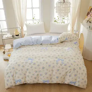 Avivi Пододеяльник 150х200 см из 100% хлопка, цветочный бант