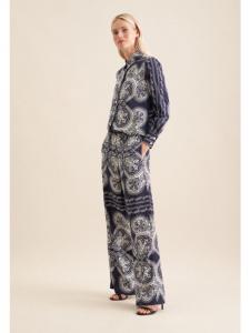 Тканевые брюки Seidensticker, темно-синий