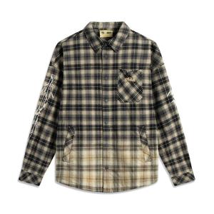 Рубашка мужская Coal Smoke Gray Plaid LINING, серый