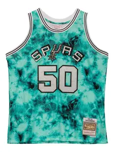 Жилет David Robinson NBA Spurs 1998 Galaxy Swingman Mitchell & Ness, зеленый