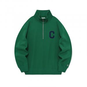 Свитшот весна осень зима унисекс COVERNAT, зеленый