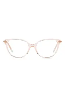 Декорированные очки в оправе 'кошачий глаз' Tiffany & Co, розовый