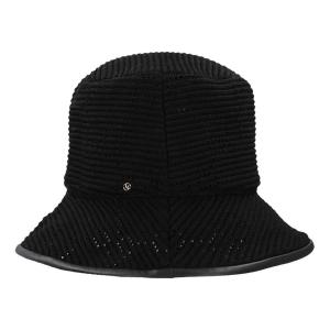 Бейсболка Gucci Cable Knit Bucket Hat 'Black', черный