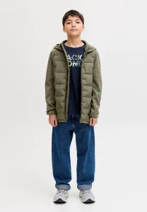 Футболка с логотипом jjejeff, размер ss, sn, jnr, с принтом. Jack & Jones Junior, Sky Captain