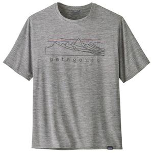 Футболка с принтом Cap cool на каждый день - функциональная рубашка Patagonia, серый