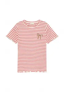 Футболка с коротким рукавом и принтом Minymo, Spiced Coral