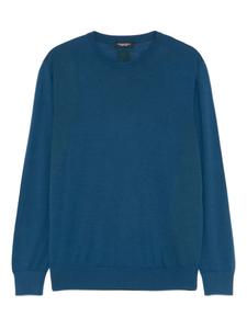 Stefano Ricci свитер тонкой вязки, синий