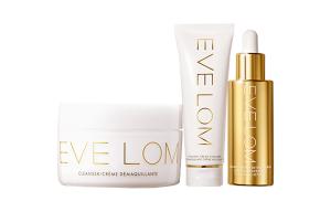 EVE LOM Ограниченная серия Eternal Gold сыворотки Evelom набор для очищения кожи осветляющий 30мл+100мл+120мл