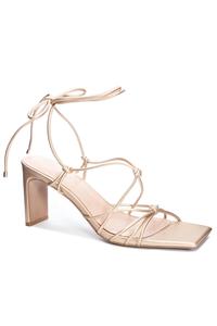 Сандалии Yita Strappy с переплетающимися ремешками в матовом золоте CHINESE LAUNDRY, золотой