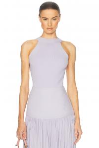 Джемпер-боди Jolene вязаный Helsa, Purple Heather