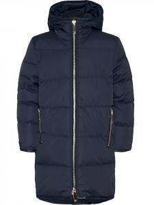 Ticket to Heaven Стеганое пальто "Стелла" темно-синего цвета