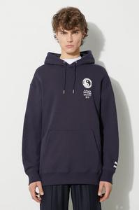 Толстовка из хлопка PUMA X STAPLE Puma, темно-синий