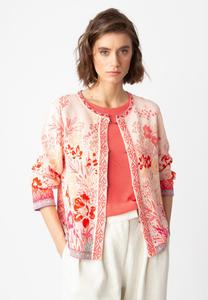 Кардиган FLORAL PATTERN Ivko, светло-розовый