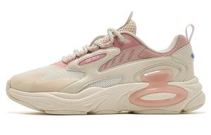 Кроссовки Lifestyle женские с низким верхом, ванильно-желтый, резиновая пудра Qiaodan