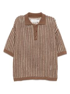 Рубашка крючком от Feng Chen Wang, коричневый